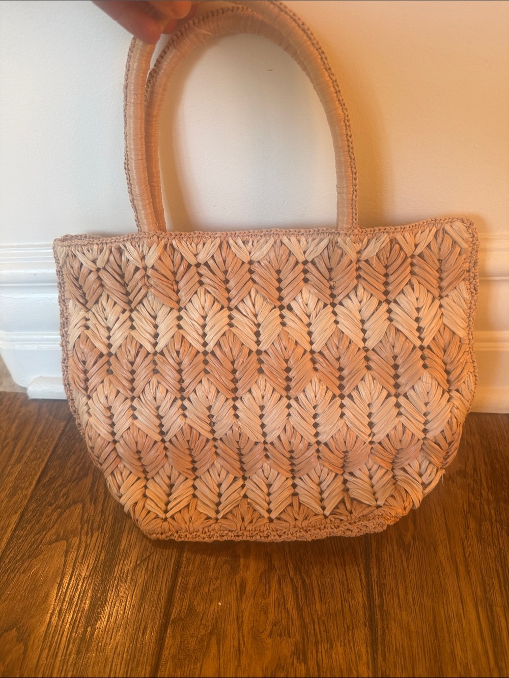 Carrie Forbes straw bag